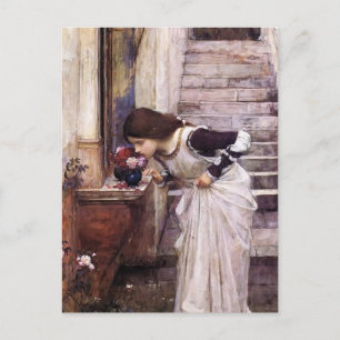 Shrine av John William Waterhouse Vykort