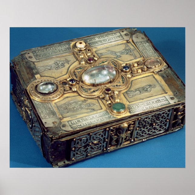 Shrine of the Stowe Missal, från Lorrha, County Ti Poster (Framsidan)