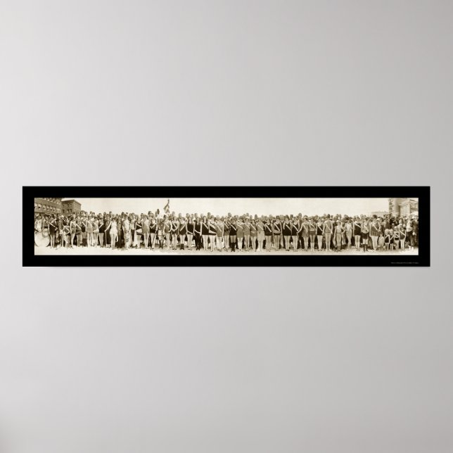Shriner Beauty Parad Photo 1925 Poster (Framsidan)