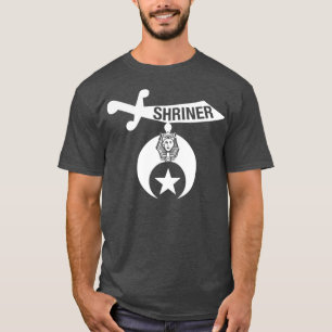 Shriner Mason Lodge Masonic Freemason Emblem T Shirt