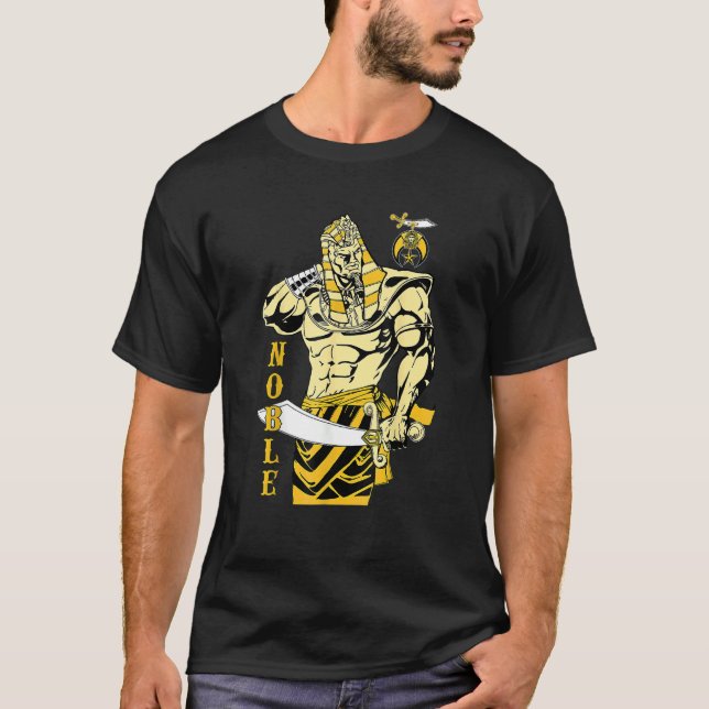 Shriner Noble Pharaoh Mason Ph Shriner Aeaonms Tjo T Shirt (Framsida)