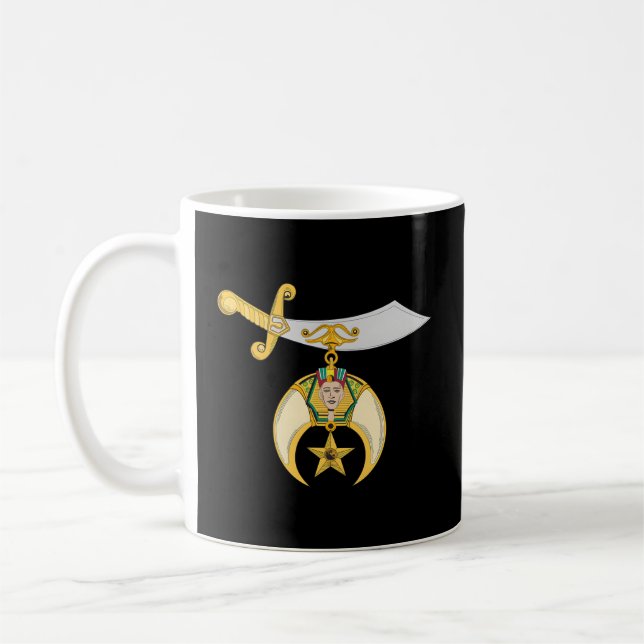 Shriner Shrine Noble Kaffemugg (Vänster)