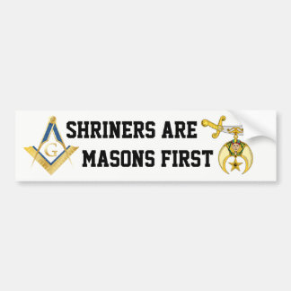 Shriners är Masons först Bildekal