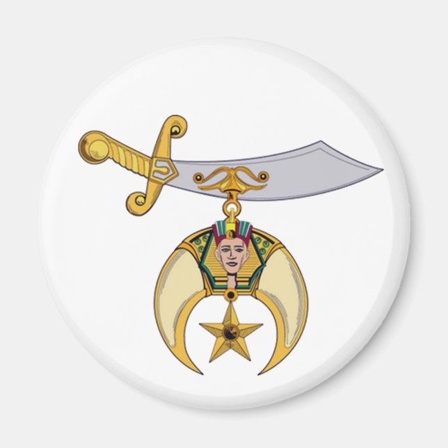 SHRINERS MAGNET (Framsidan)