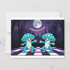 Shroom Boogie Tshirt Vykort