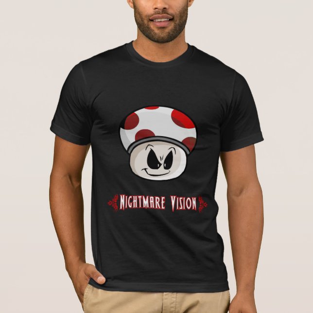 Shroom skjorta t-shirt (Framsida)