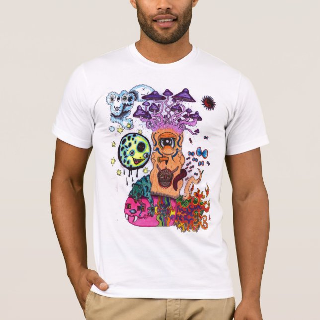 Shroom träd t shirt (Framsida)