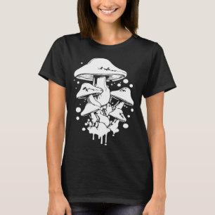 Shrooming Fungi Mycology Hunter Mushrooming Mushr T Shirt