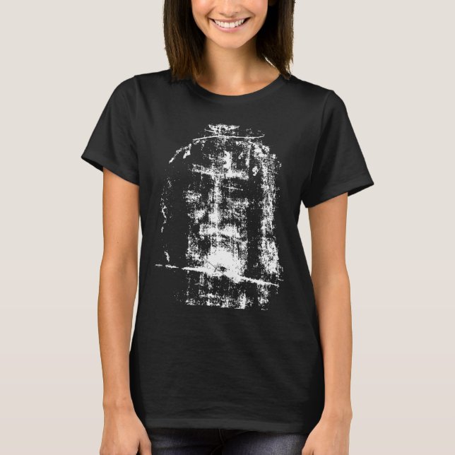 Shroud of Turin Jesus Christ Face T-ShirtThe Turin T Shirt (Framsida)