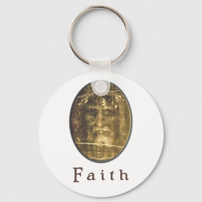Shroud of Turin keychain Nyckelring (Framsida)