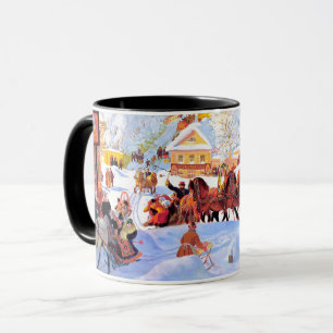 "Shrove-Tide". Rysk konstjulgåva Mugg