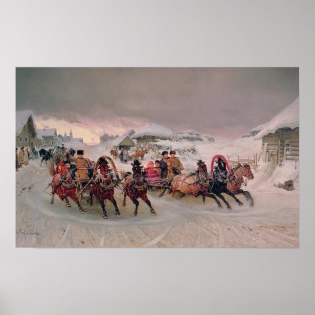 Shrovetide, 1889 poster (Framsidan)