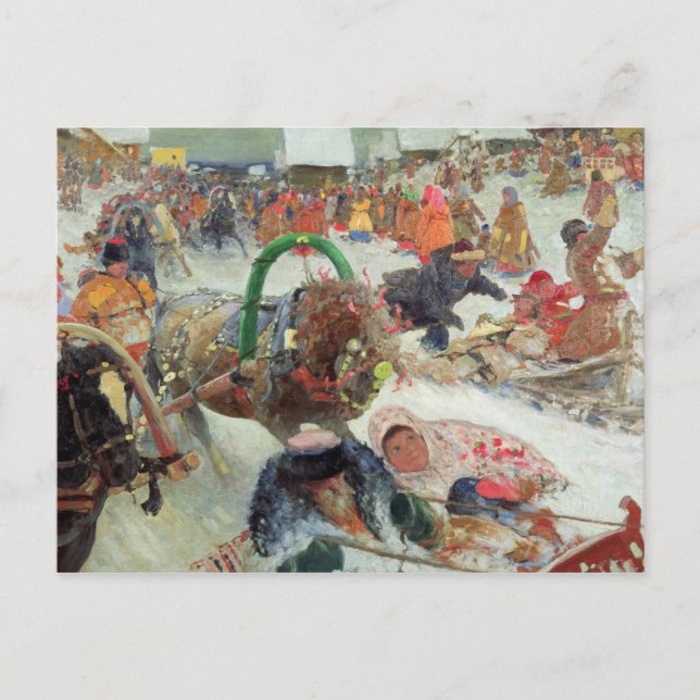 Shrovetide 1905 vykort (Framsida)