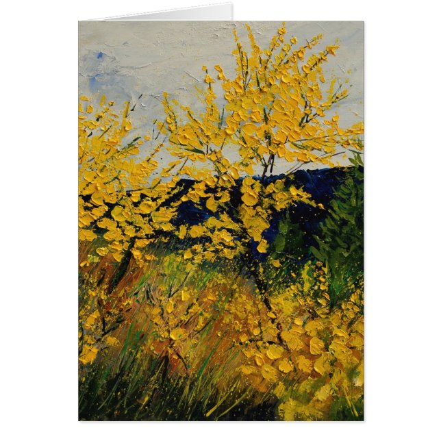 shruber hälsningskort (Framsidan)