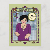 Shrug det av_A_ vykort