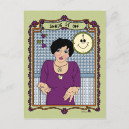 Shrug det av_A_ vykort