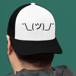 Shrug Emoticon Keps