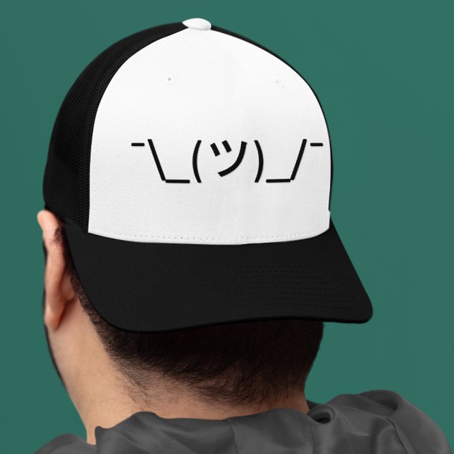 Shrug Emoticon Keps (Skapare uppladdad)