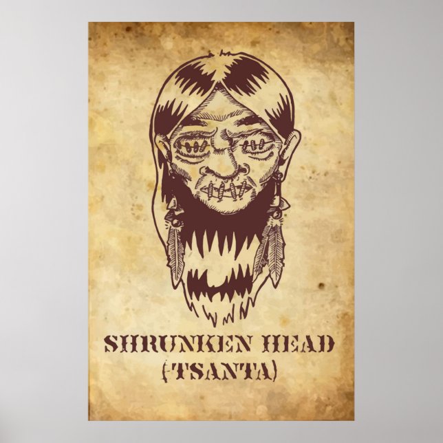 Shrunken Head Poster (Framsidan)