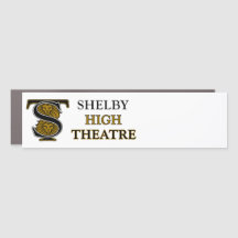 SHS Theater Car Magnet