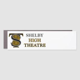 SHS Theater Car Magnet