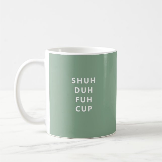 Shu Duh Fuh Cup Rolig Mugg (Vänster)
