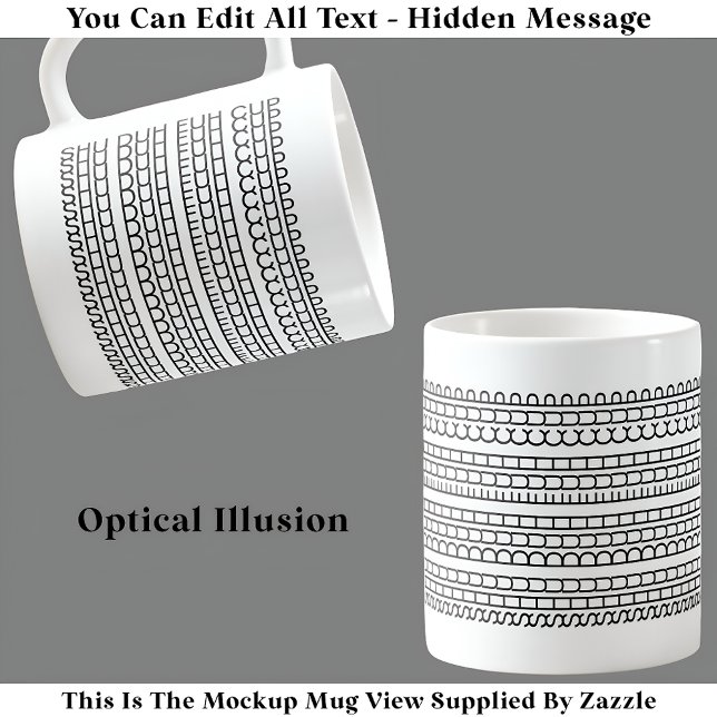 Shu Duh Fuh Kopp Gömt meddelande 116B Funny Offert (Skapare uppladdad)