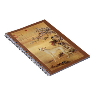 Shuanghuayao~霜 花 鹞 ~Greyhound ~Giuseppe Castiglion Anteckningsbok