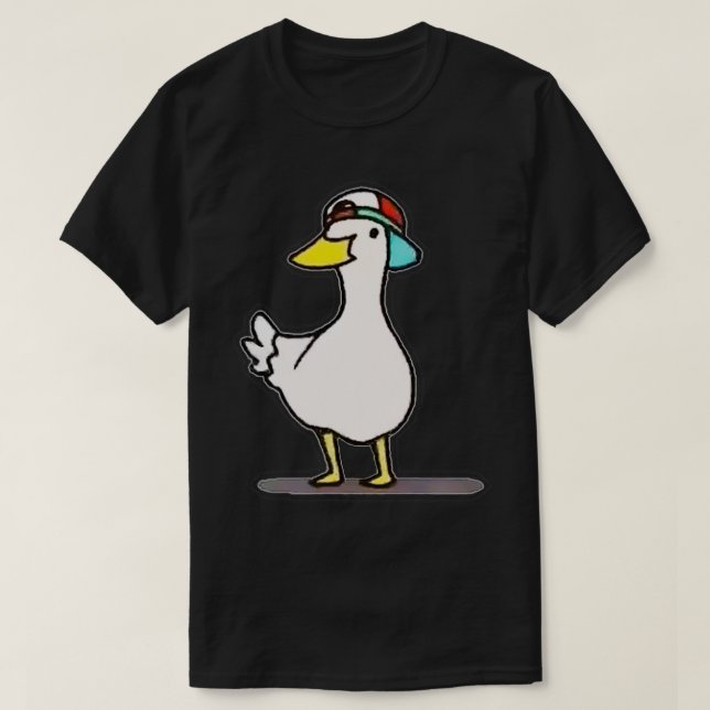 Shuba Anka som dansar Anka PM med hög höjd T Shirt (Design framsida)