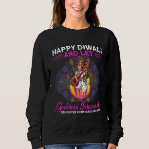 Shubh Deepalawi Lycklig Diwali Goddess Saraswati D T Shirt