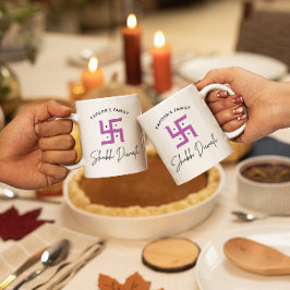 Shubh Diwali anpassade Kaffemugg