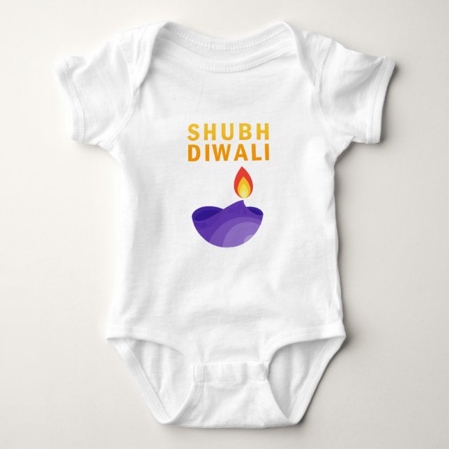 Shubh Diwali T Shirt (Framsida)