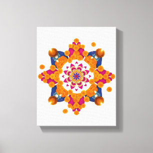 Shubh Diwali Traditional Indian Wall Art Canvastryck