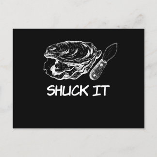 Shuck It Oyster Shell Vykort