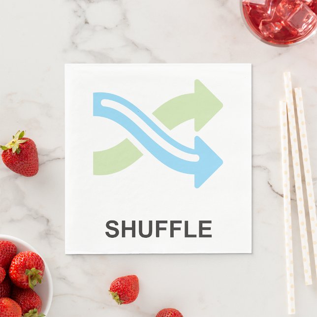 Shuffle-ikon Pappersservett (Skapare uppladdad)