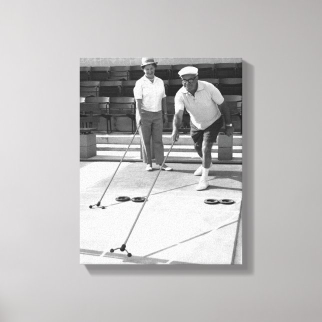 Shuffleboard Canvastryck (Framsida)