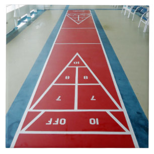 Shuffleboard ombord kakelplatta