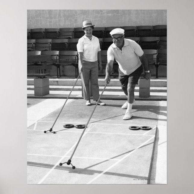 Shuffleboard Poster (Framsidan)
