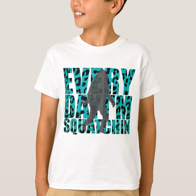 Shufflin Sasquatch T-shirt (Framsida)