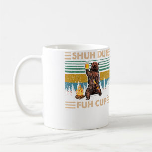 Shuh Duh Fuh Cup Björn Dricker Öl Camping - Kaffemugg