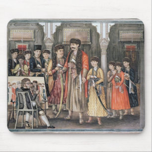Shuja ud-daula, Nawab av Oudh och hans tio Musmatta