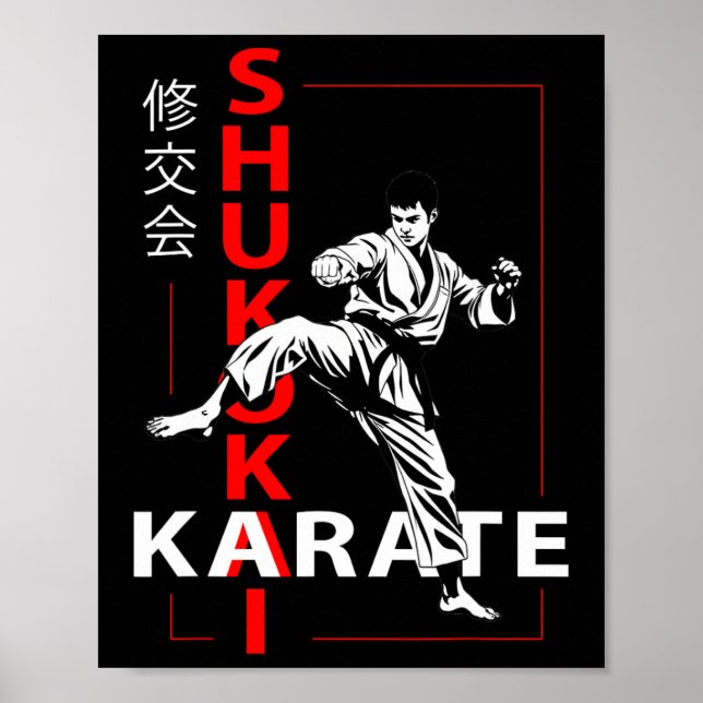 Shukokai Karate Poster (Framsidan)