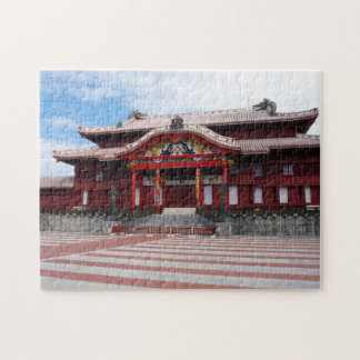 Shuri slott i Okinawa, Japan Pussel