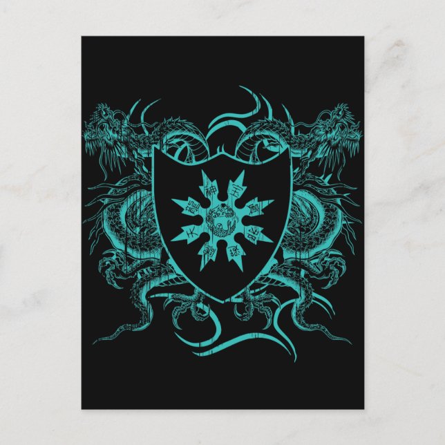 Shurik Dragons Vykort (Framsida)