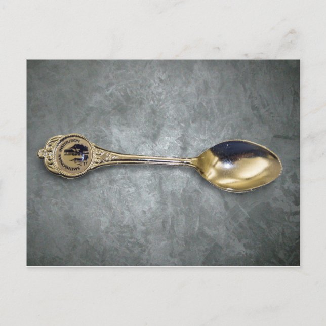 SHUSH Museum Exhibit 17: Emily's Gilmore's Spoon Vykort (Framsida)