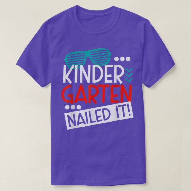 Shutter Sunglass Kindergarten Nails IT Student Gr T Shirt (Design framsida)