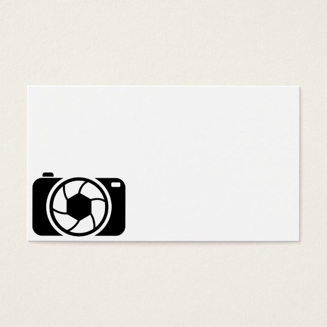 Shutterbug Visitkort (Framsidan)