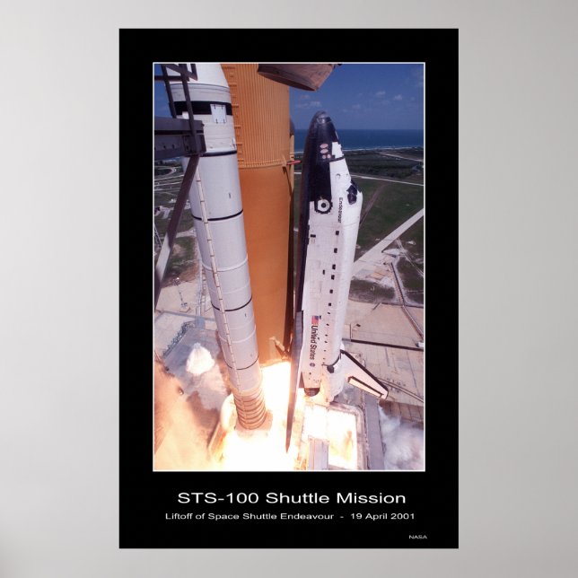 Shuttle-ksc-01pp-0832 Poster (Framsidan)