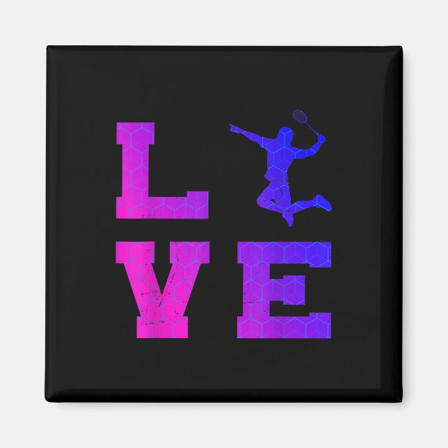 Shuttle Squash Womens Badminton Manar Magnet (Framsidan)