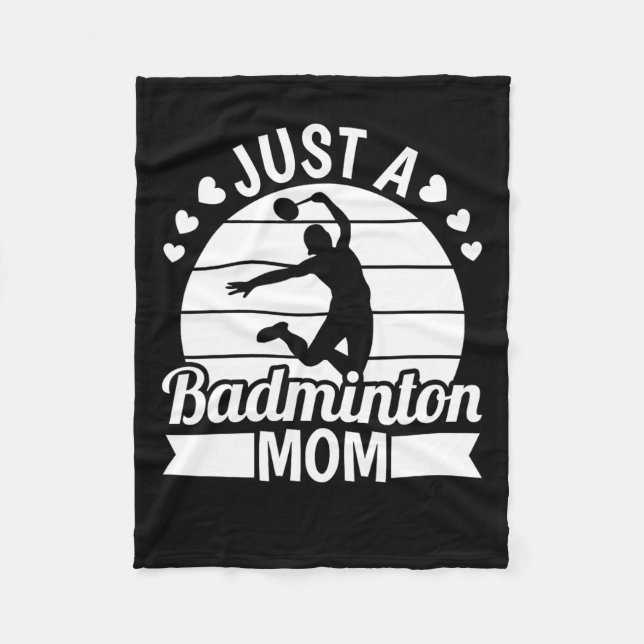 Shuttle Team Player Court - Racquet Just a Dminton Fleecefilt (Framsidan)